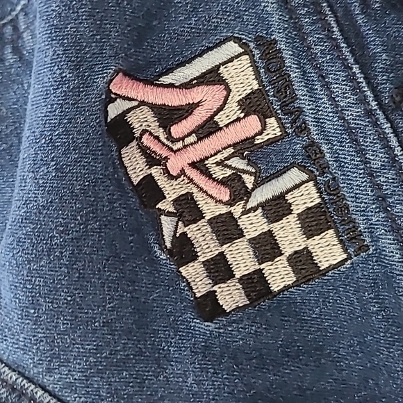 Kids MTV Blue Denim Jacket - Picture 3 of 8